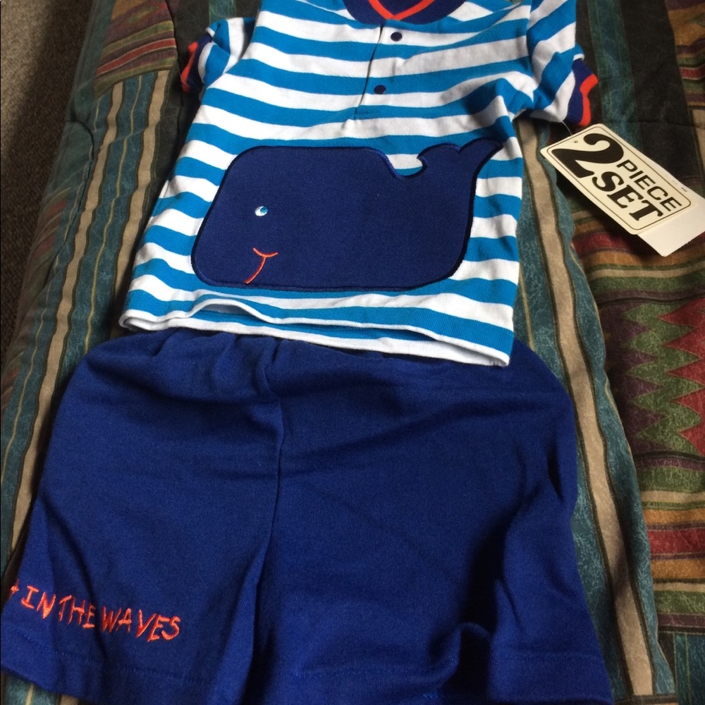 BOY BLUE SPRINGTIME BABYBOY OUTFIT 🌻